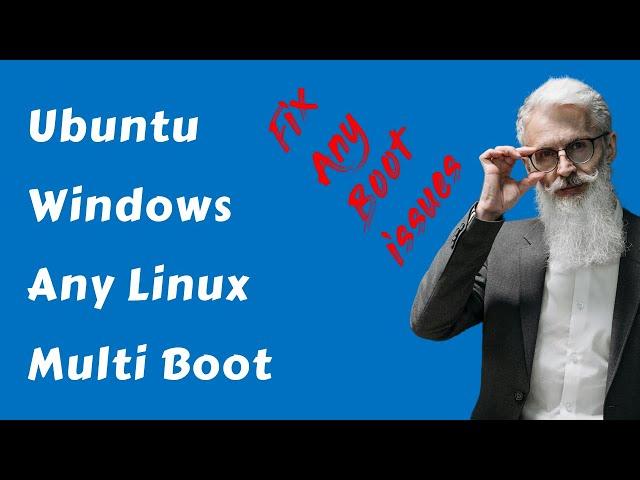 How to fix Boot issues | stuck at grub prompt | grub rescue prompt | Windows Ubuntu Linux