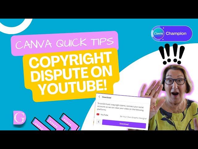 How to Remove a Canva Copyright Claim Dispute on YouTube