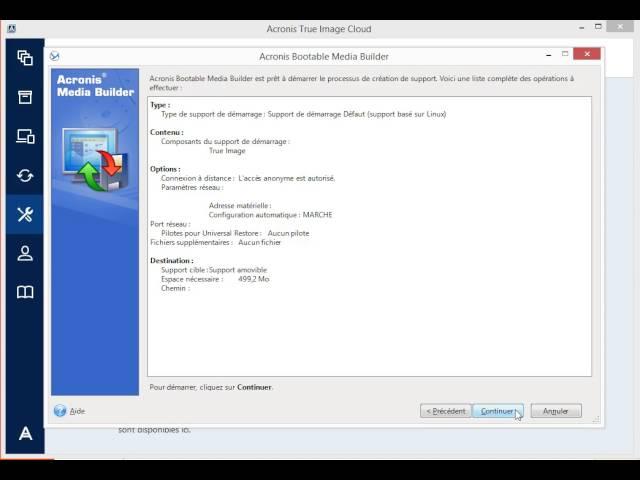 Universal Restore Creation Acronis True Image 2016 build 6569