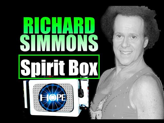 Richard Simmons Spirit Box| "Just Don't Forget Me"