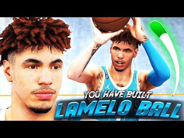 This LAMELO BALL "INSIDE-OUT SHOT CREATOR" BUILD is UNSTOPPABLE (NBA 2K23)