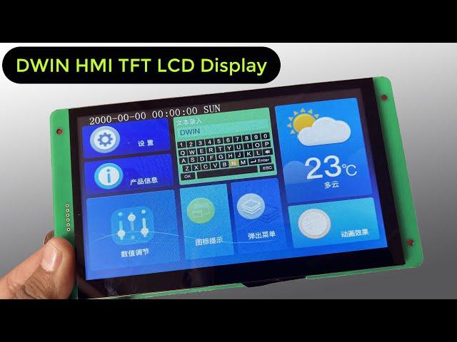 Getting Started with DWIM HMI TFT LCD Display || Create Beautiful GUI without Programming