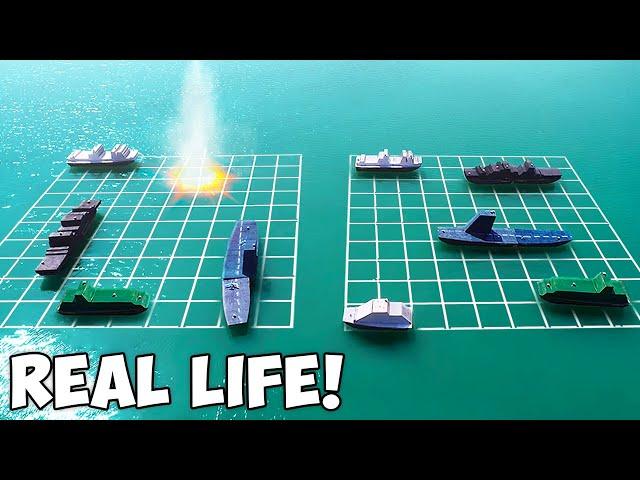 Playing Battleship With Real Ships