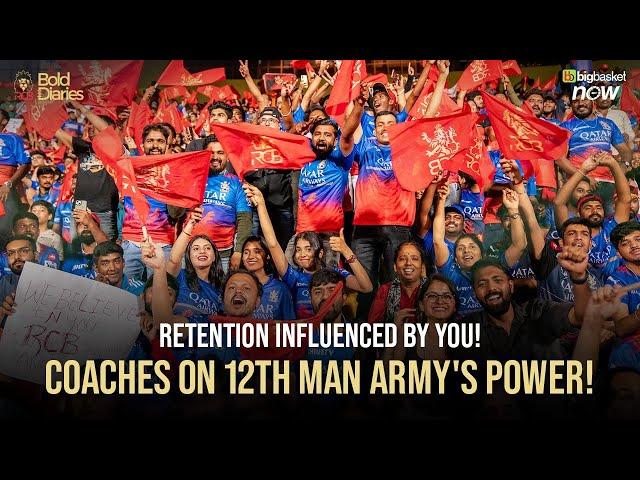 Our Coaches talk about the 12th Man Army's role in making team decisions | RCB Bold Diaries