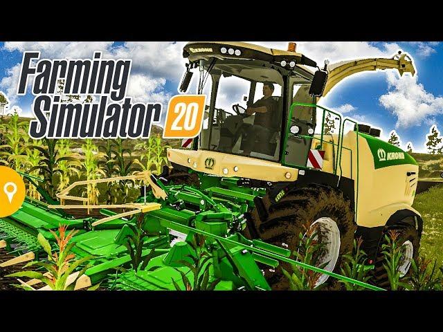 FARMING SIMULATOR 20 - Häckseln, Pferde, Marken im LS20 | Landwirtschafts-Simulator 20 Gameplay