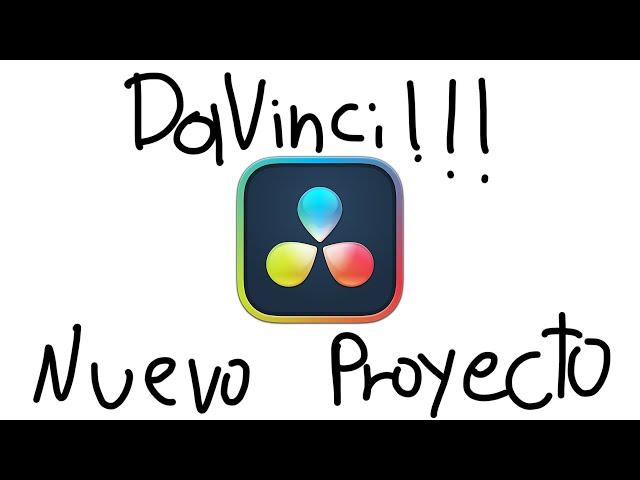 Cómo crear un nuevo proyecto en DaVinci Resolve