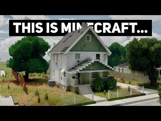 Building a Photorealistic House in Minecraft