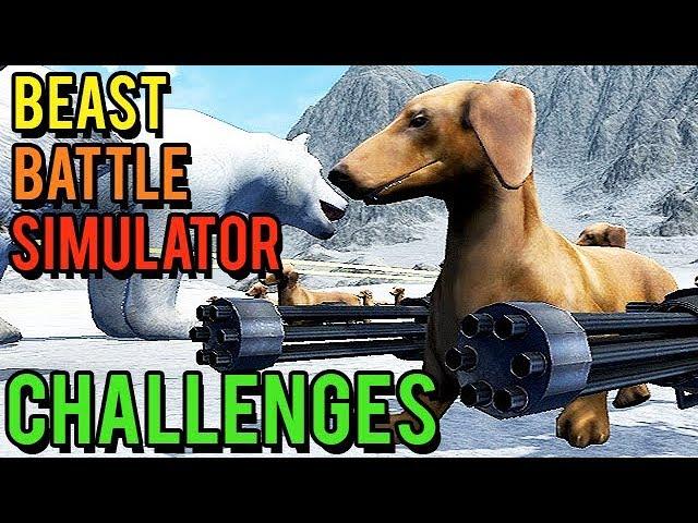 Beast Battle Simulator Gameplay German - Das gefährlichste Tier der Welt