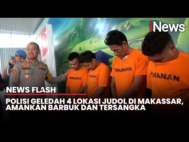 Polisi Ungkap Praktik Judol di Makassar, 5 Tersangka Diamankan