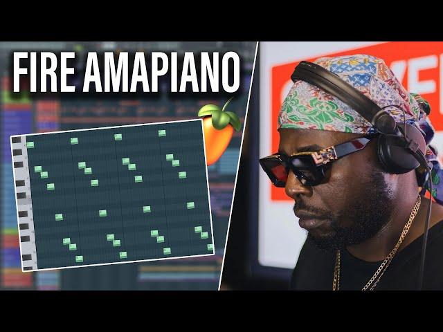 I MADE A BEAUTIFUL AMAPIANO BEAT FROM SCRATCH! FL Studio Beginners Tutorial 2022