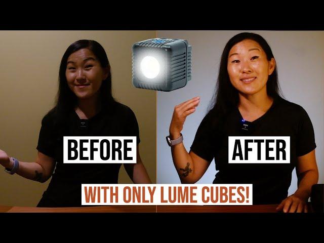 How to Light a Room for Video with ONLY Lume Cubes!