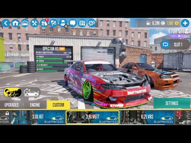 TOP 5 • BEST CARS with ENGINE SWAP • CarX Drift Racing 2