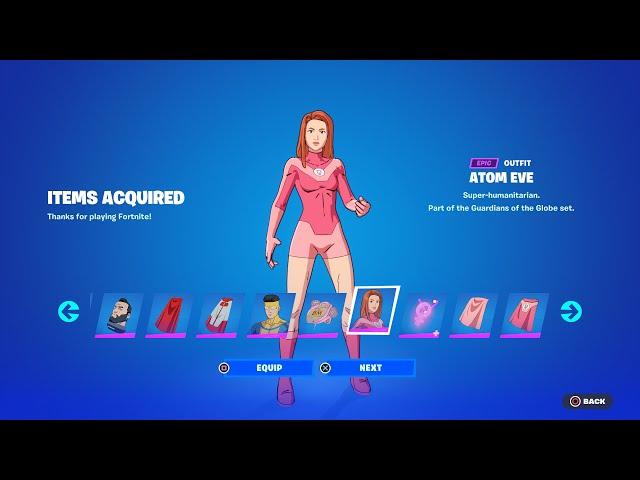 HOW TO GET INVINCIBLE ATOM EVE SKIN IN FORTNITE!