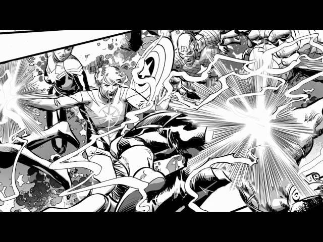 Avengers #9: Dustin Weaver: New Characters - Marvel AR