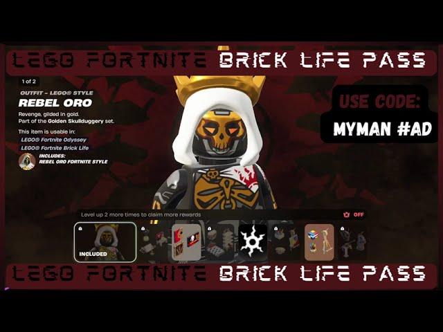 #LEGO Pass: Fortnite Brick Life