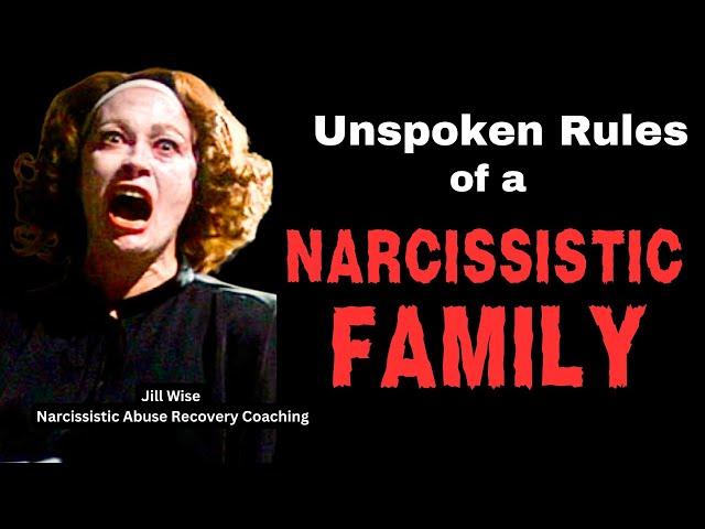 Unspoken Rules of a Narcissistic Family #narcissisticfamily #toxicfamily #narcissist #npd #npdabuse