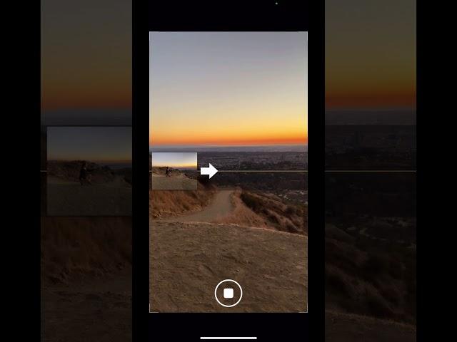 Easy iPhone Photography Idea | Clone Yourself With The Pano Feature #shorts