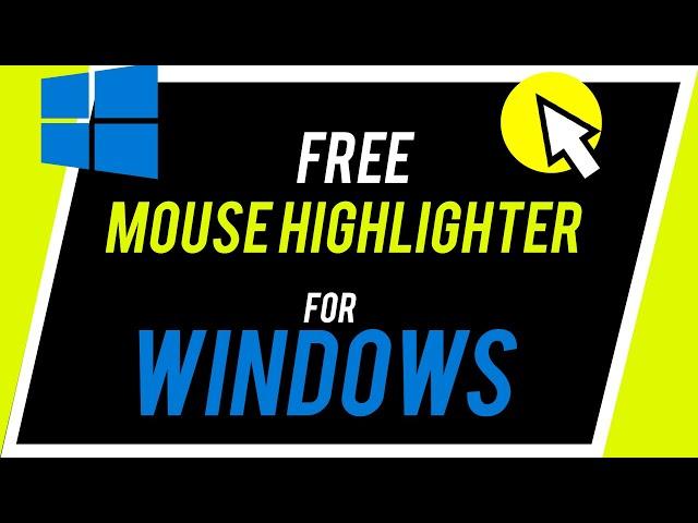 How to Get Highlight Mouse Pointer on Windows PC