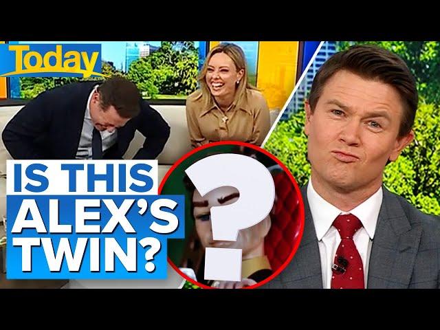 Aussie host’s doppelganger has studio in stitches | Today Show Australia