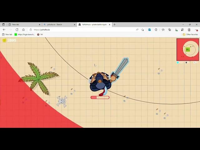 YoHoHo io   pirate battle royale io game and 2 more pages   Personal   Microsoft​ Edge 2022 04 30 15