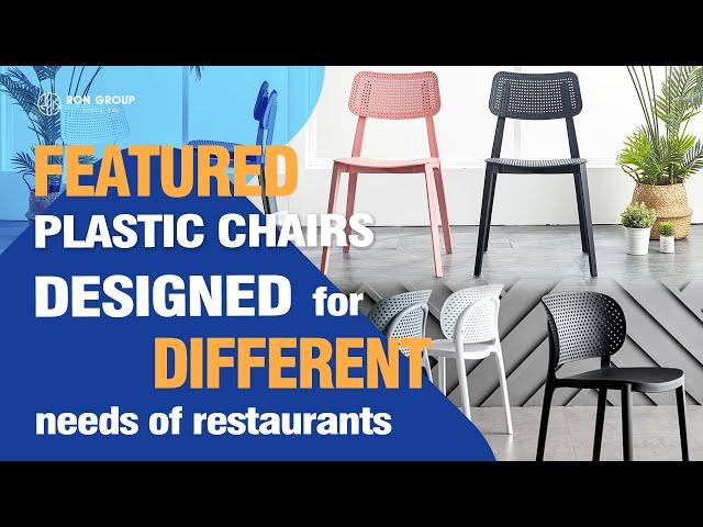 Nordic Style High Class Artistic Restaurant Hotel Bar Cafe Plastic Chair