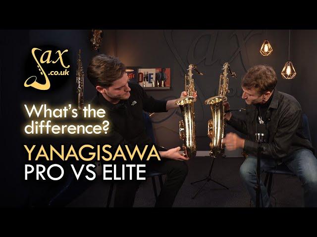 Yanagisawa Pro Saxophones Vs Elite Saxophones - What's the difference?