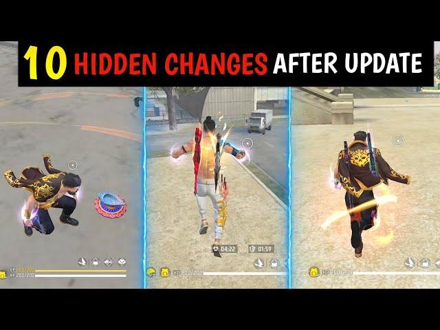 10 HIDDEN CHANGES AFTER OB42 UPDATE YOU SHOULD KNOW - GARENA FREE FIRE