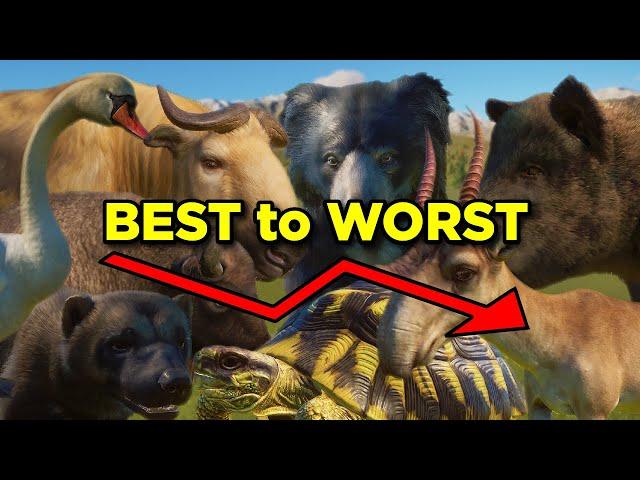 Best to Worst? Ranking Eurasia Animals | Planet Zoo