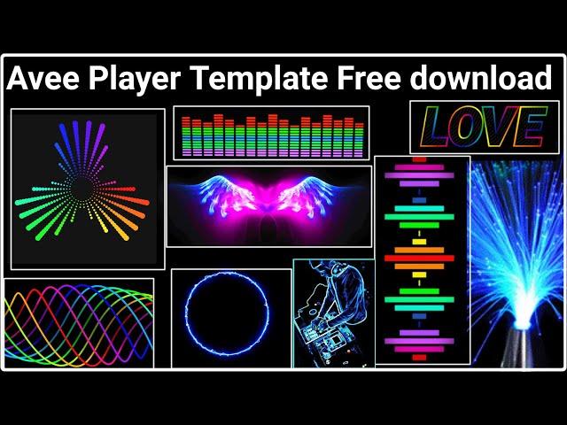 Avee Player Template Download | Avee Player Gif | Avee Player Green Screen | Music Template