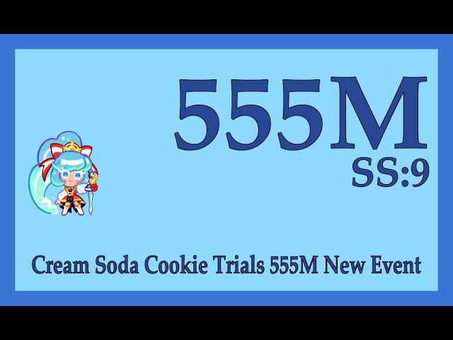 CROB Cream Soda Cookie Trials 555M New Event | Jinx lol | Cookie Run OvenBreak