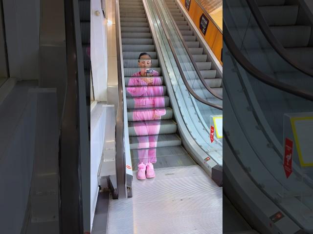 Funny Escalator #katebrush #shorts