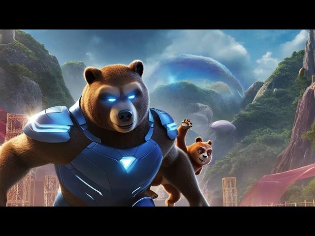 FULL CARTOON IN ENGLISH | Super Team: A Bear’s Mission to the Big City! HD