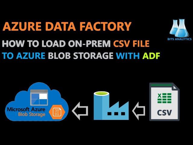 01. Azure Data Factory - Load On Premise CSV File to Azure Data Lake (Blob Storage)