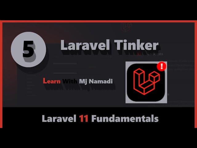 Laravel 11 Fundamental Part 5   Laravel Tinker #laraveldevelopment