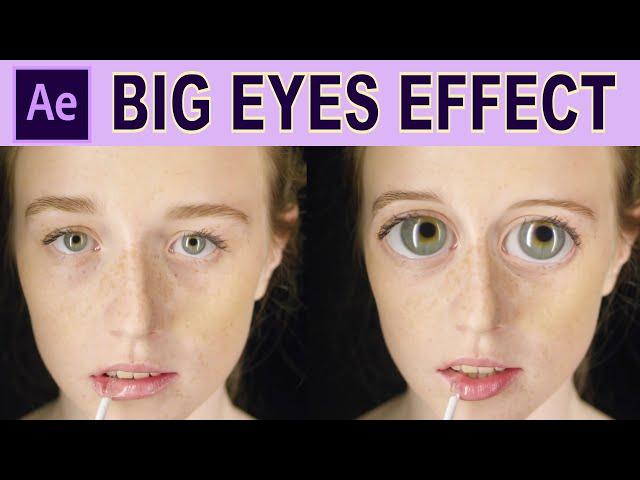 Big Eyes Effect -  Adobe After Effects Tutorial | Eminem Godzilla