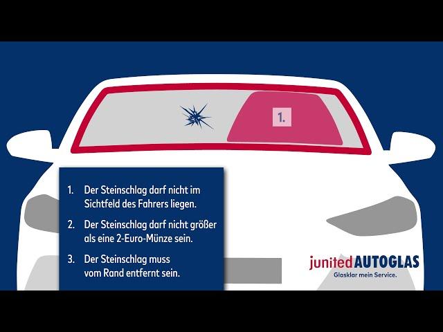 Wann kann ein "Steinschlag" repariert werden? | junited AUTOGLAS