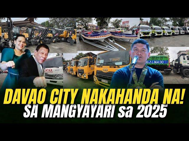 DAVAO TAXPAYERS NAKIKITA KUNG SAAN NAPUNTA ang PERA! Blessing NEW DISASTER and EMERGENCY VEHICLES!