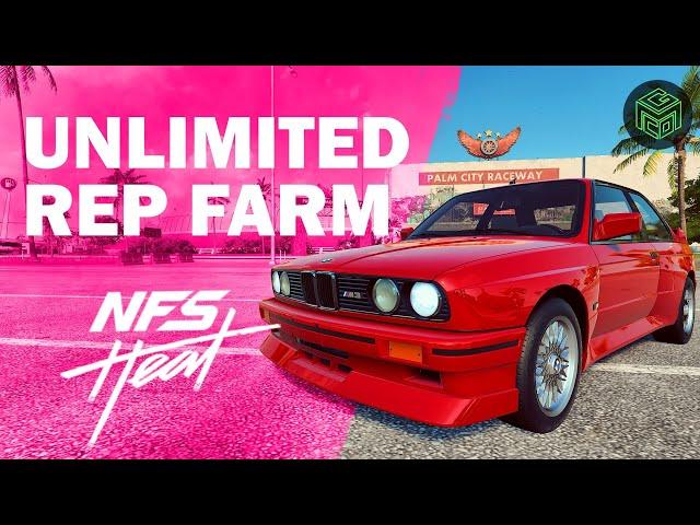 Earn MASSIVE REP with Low Level Cars! NFS Heat UNLIMITED REP FARM