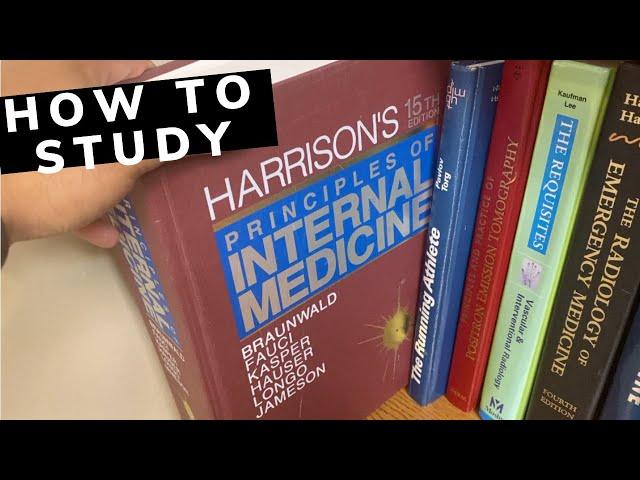 How To Study Medicine - Effectively