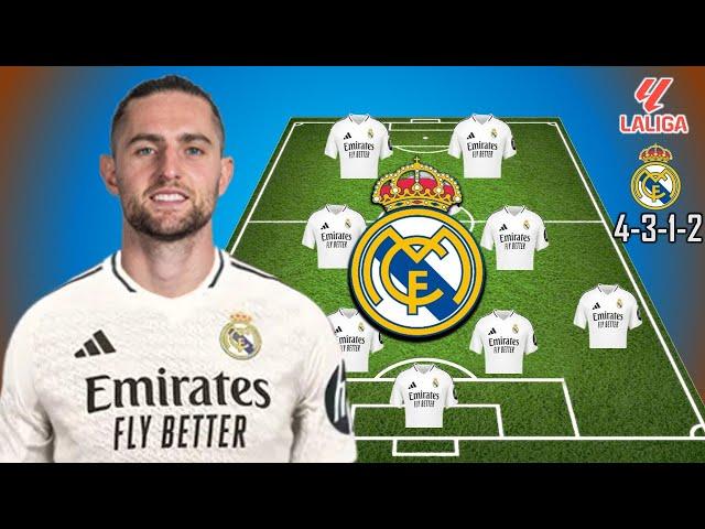 ADRIEN RABIOT TO REAL MADRID | REAL MADRID PREDICTED LINE-UP WITH TRANSFER NEWS 2024