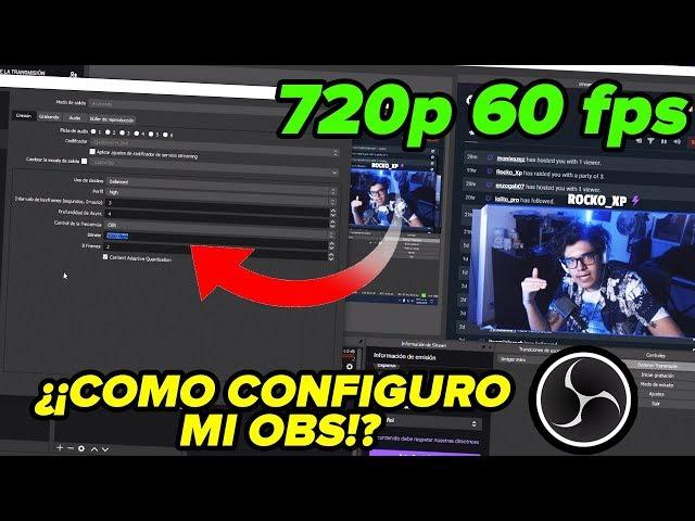 Como configurar OBS a 720p 60Fps para twitch? | Consejos Streaming | UrbVic Gaming