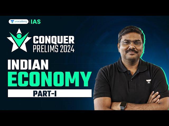 Conquer Prelims 2024 | Indian Economy - 1 by Shyam Kaggod | UPSC Current Affairs Crash Course