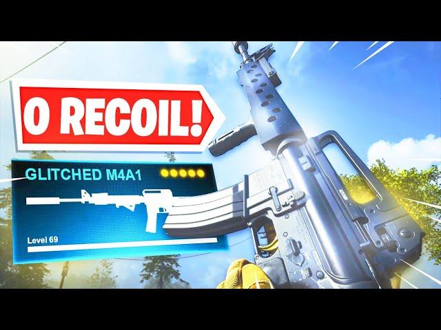 NO RECOIL M4A1 VARIANT.. GLITCH? (Modern Warfare Warzone)