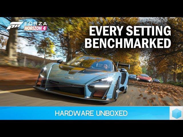 Forza Horizon 4 Graphics Settings Benchmark & Optimization Guide