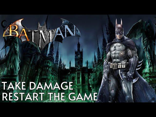 Arkham No Damage Challenge (Take Damage, Restart the Game: HARD Difficulty)