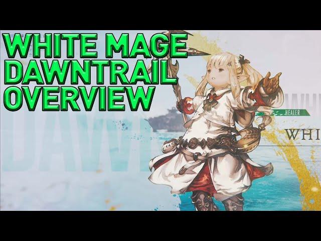 COMPLETE White Mage Job Breakdown from DAWNTRAIL Media Tour!