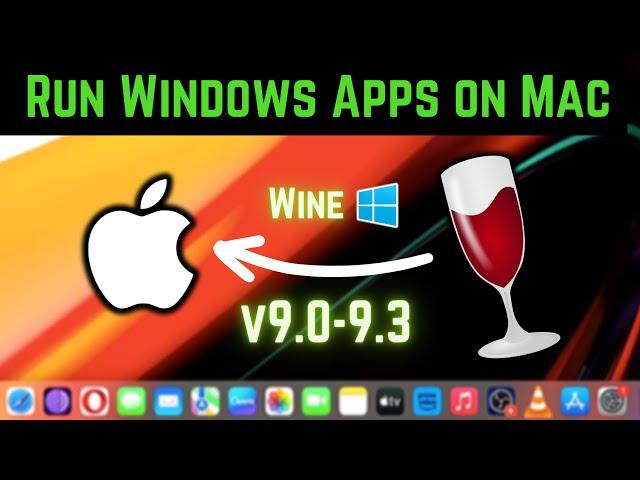 Install Wine on MacOS - Run Windows Apps Easily on any Mac!