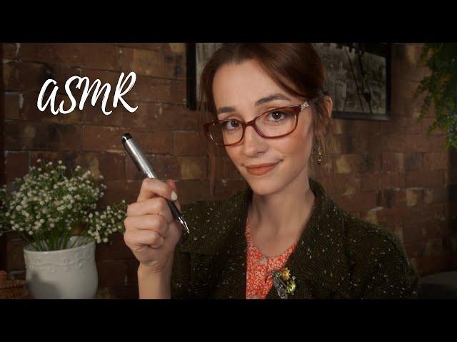 ASMR Roleplay | Teacher Tutors You on English