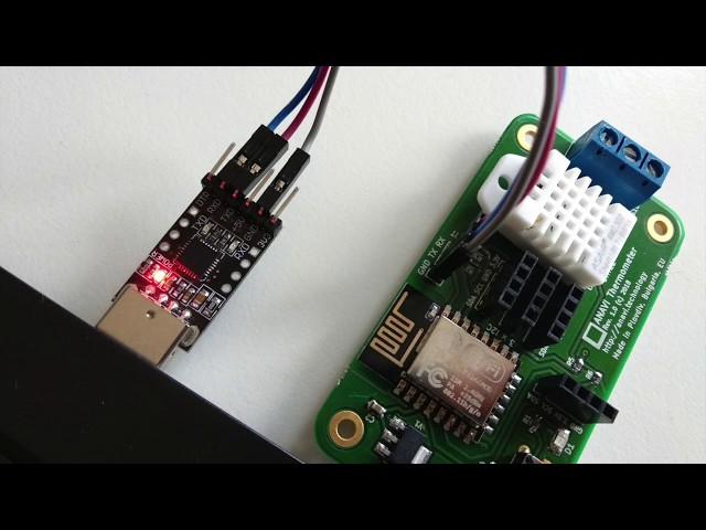 Uploading Arduino Sketch to ANAVI Thermometer