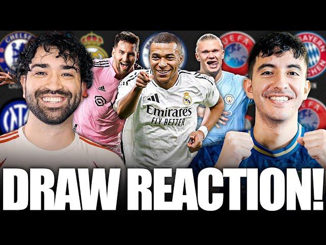 FIFA CLUB WORLD CUP 2025 DRAW REACTION! 